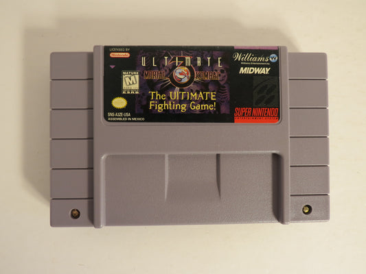 Ultimate Mortal Kombat 3 Super Nintendo SNES Game