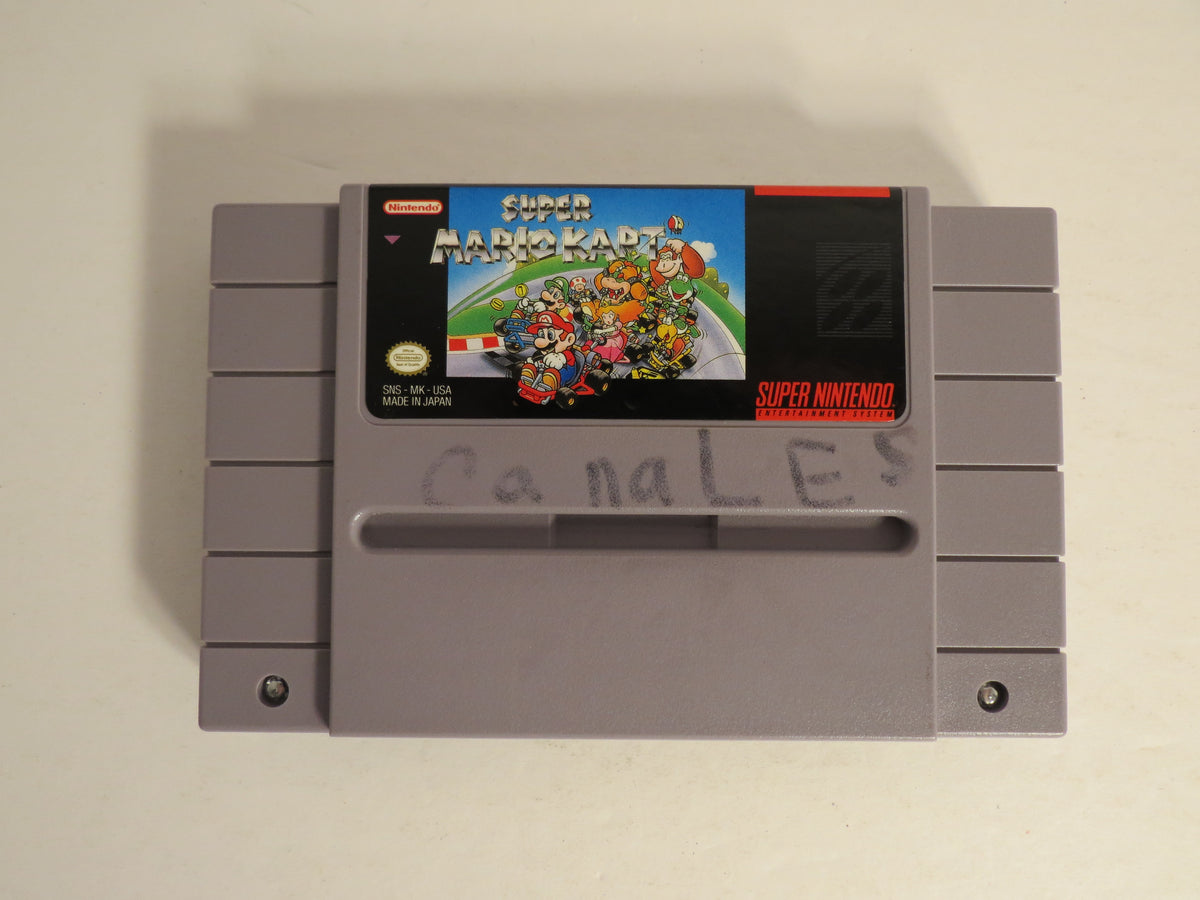 Super Mario Kart Super Nintendo SNES Game