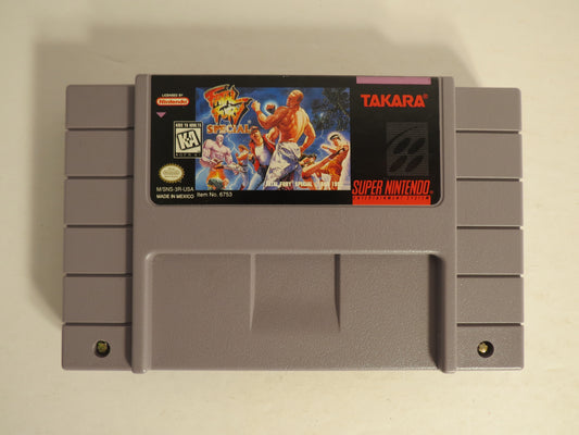 Fatal Fury Special Super Nintendo SNES Game