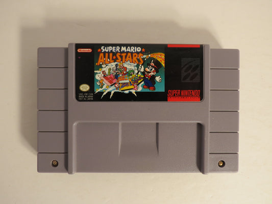 Super Mario Allstars Super Nintendo SNES Game