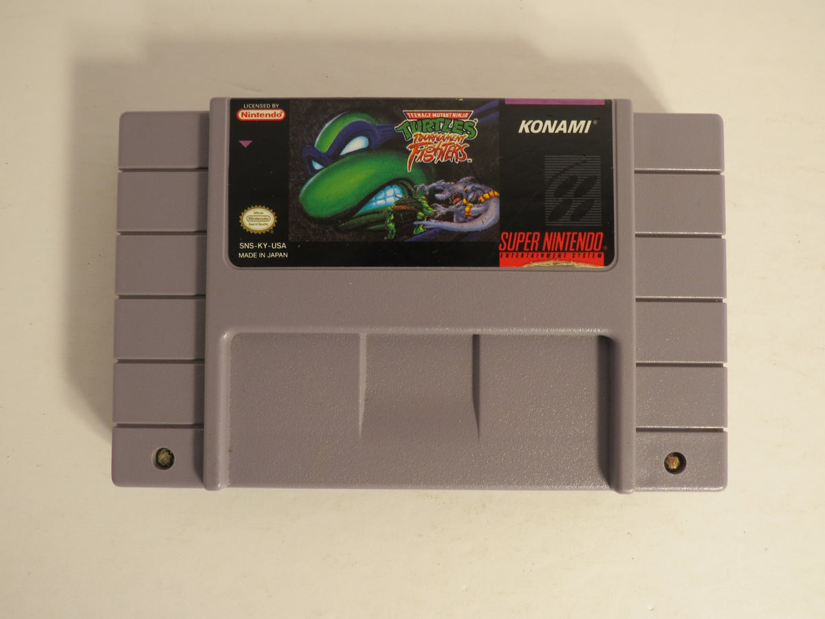 Teenage Mutant Ninja Tourtles Tournament Fighters Super Nintendo SNES Game