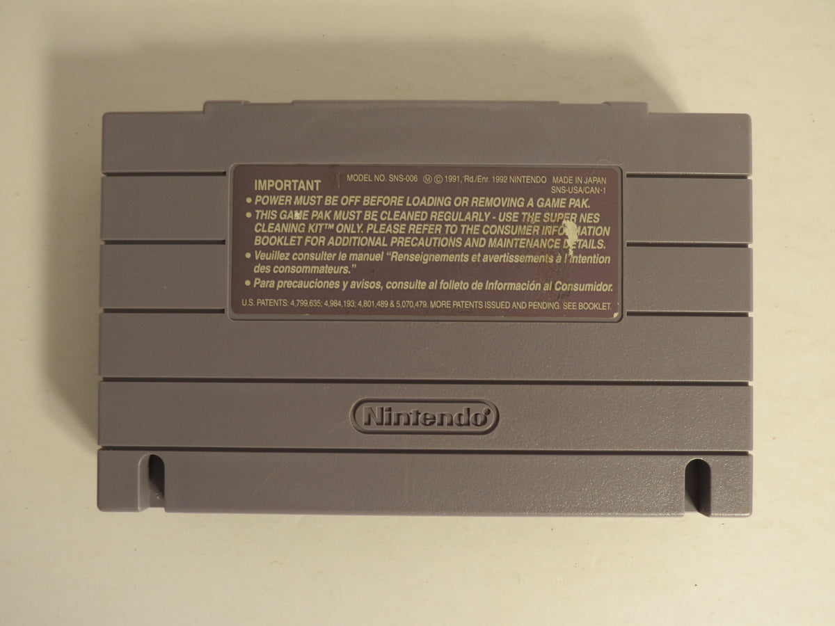 Teenage Mutant Ninja Tourtles Tournament Fighters Super Nintendo SNES Game