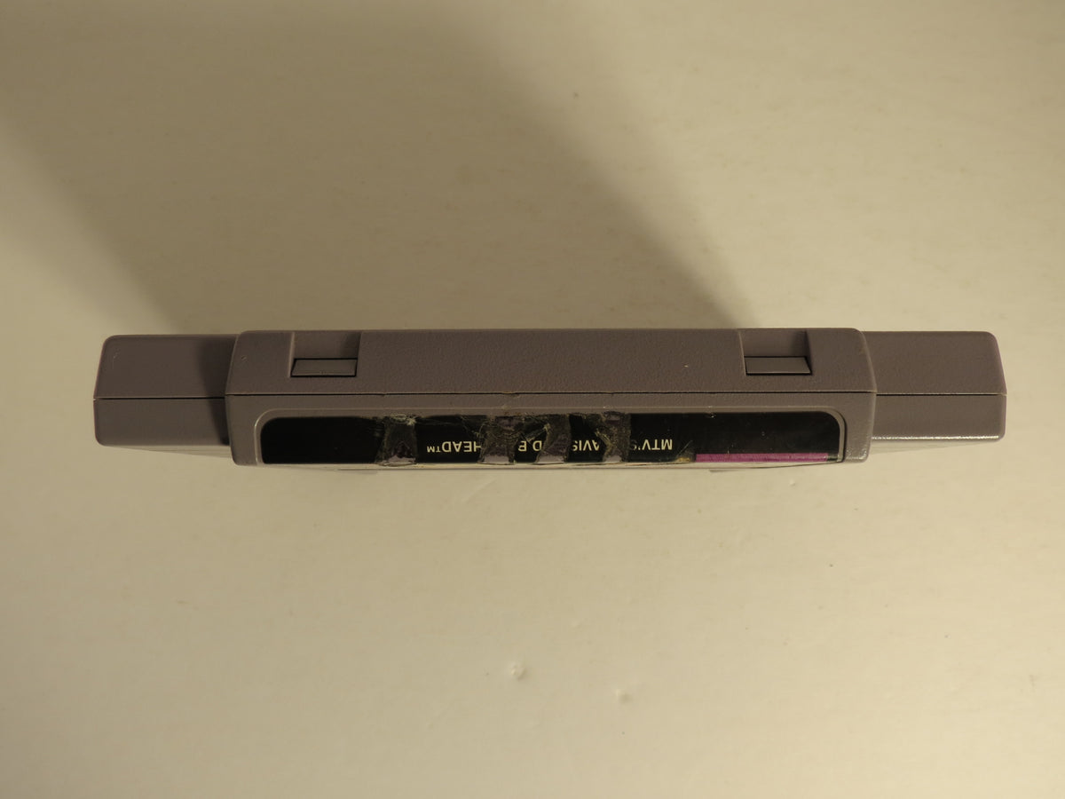 MTV's Beavis and Butthead Super Nintendo SNES Game