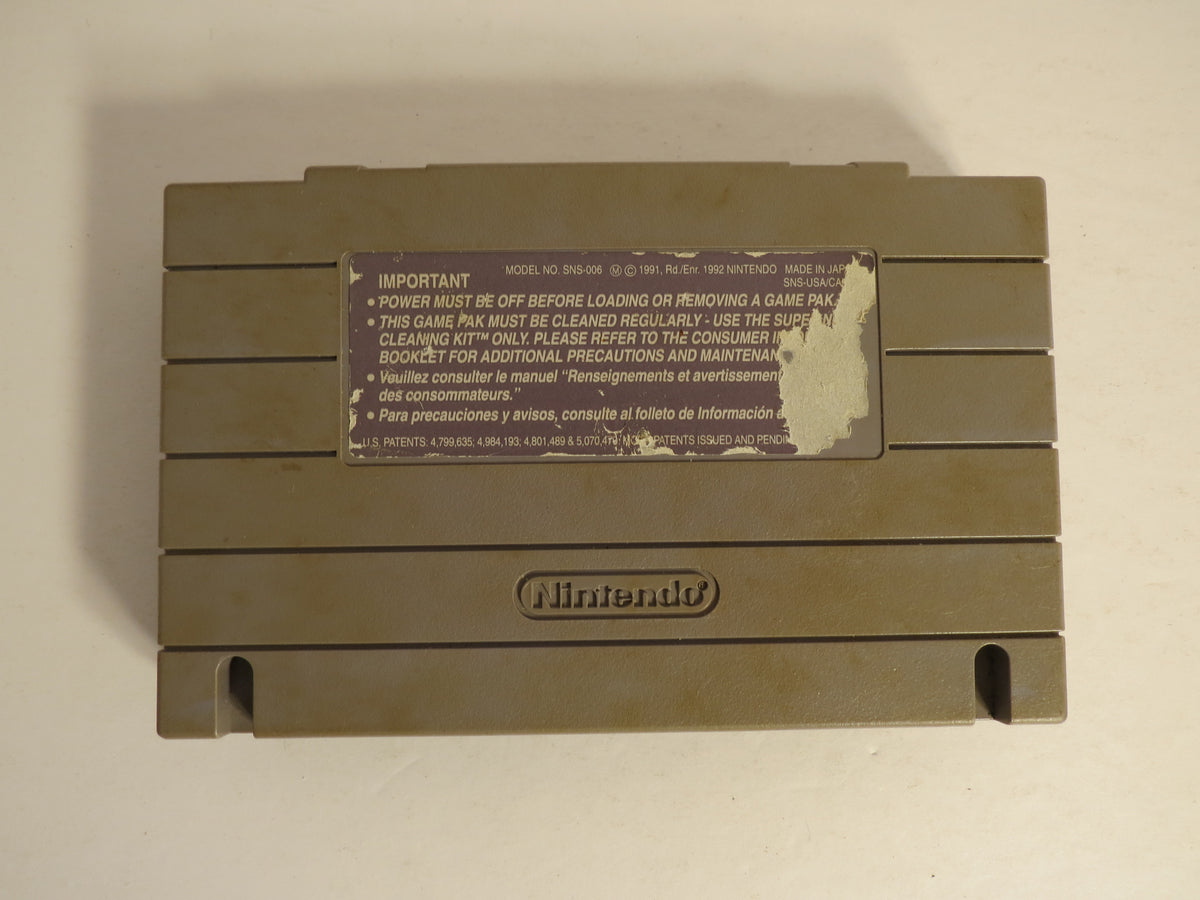 Brawl Brothers Super Nintendo SNES Game