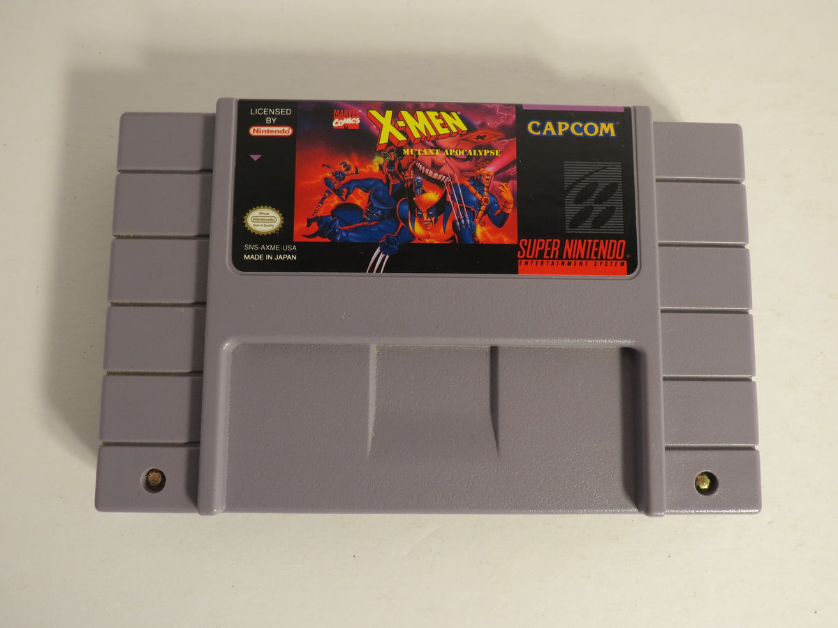 X-Men Mutant Apocalypse Super Nintendo SNES Game