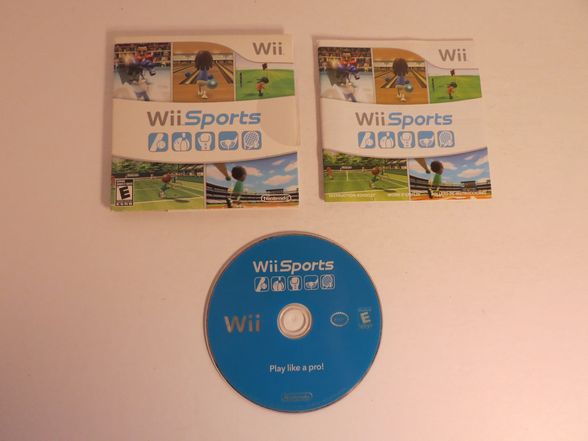 Wii Sports Cardboard Sleeve Nintendo Wii Game CIB