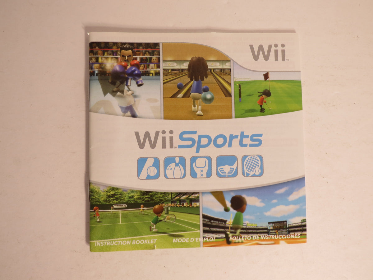 Wii Sports Cardboard Sleeve Nintendo Wii Game CIB