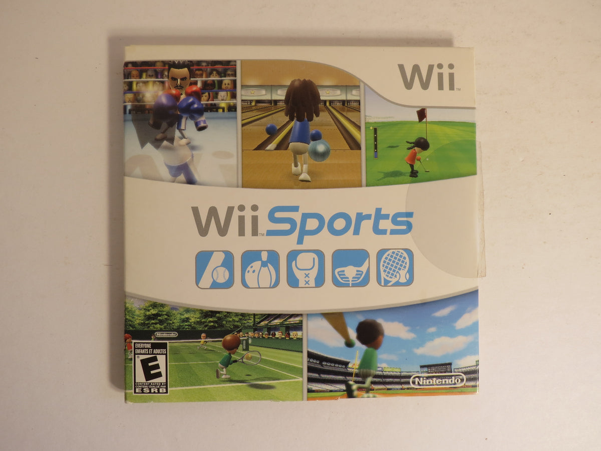 Wii Sports Cardboard Sleeve Nintendo Wii Game CIB