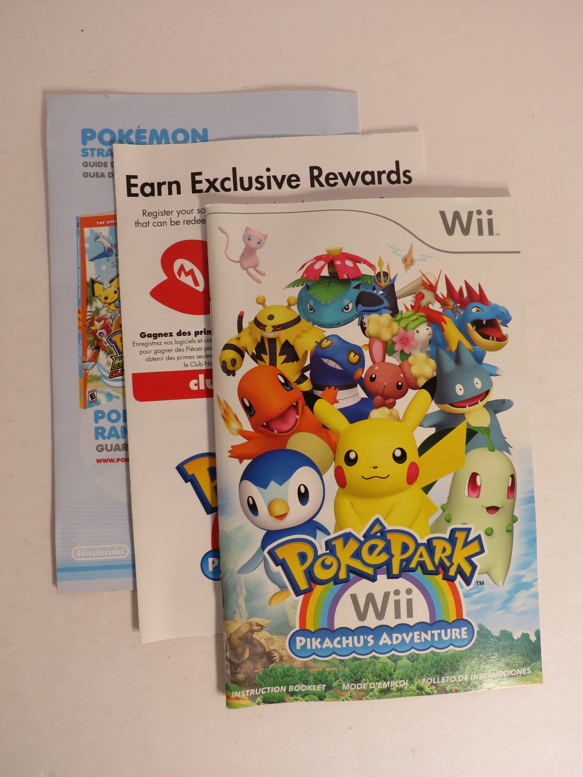 Pokepark Wii: Pikachu's Adventure Nintendo Wii Game CIB