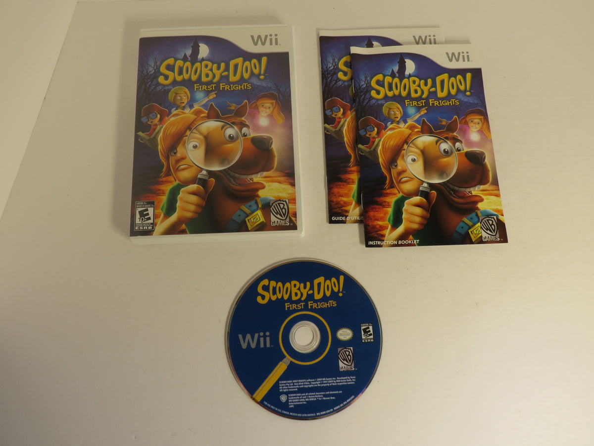Scooby-Doo! First Frights Nintendo Wii Game CIB