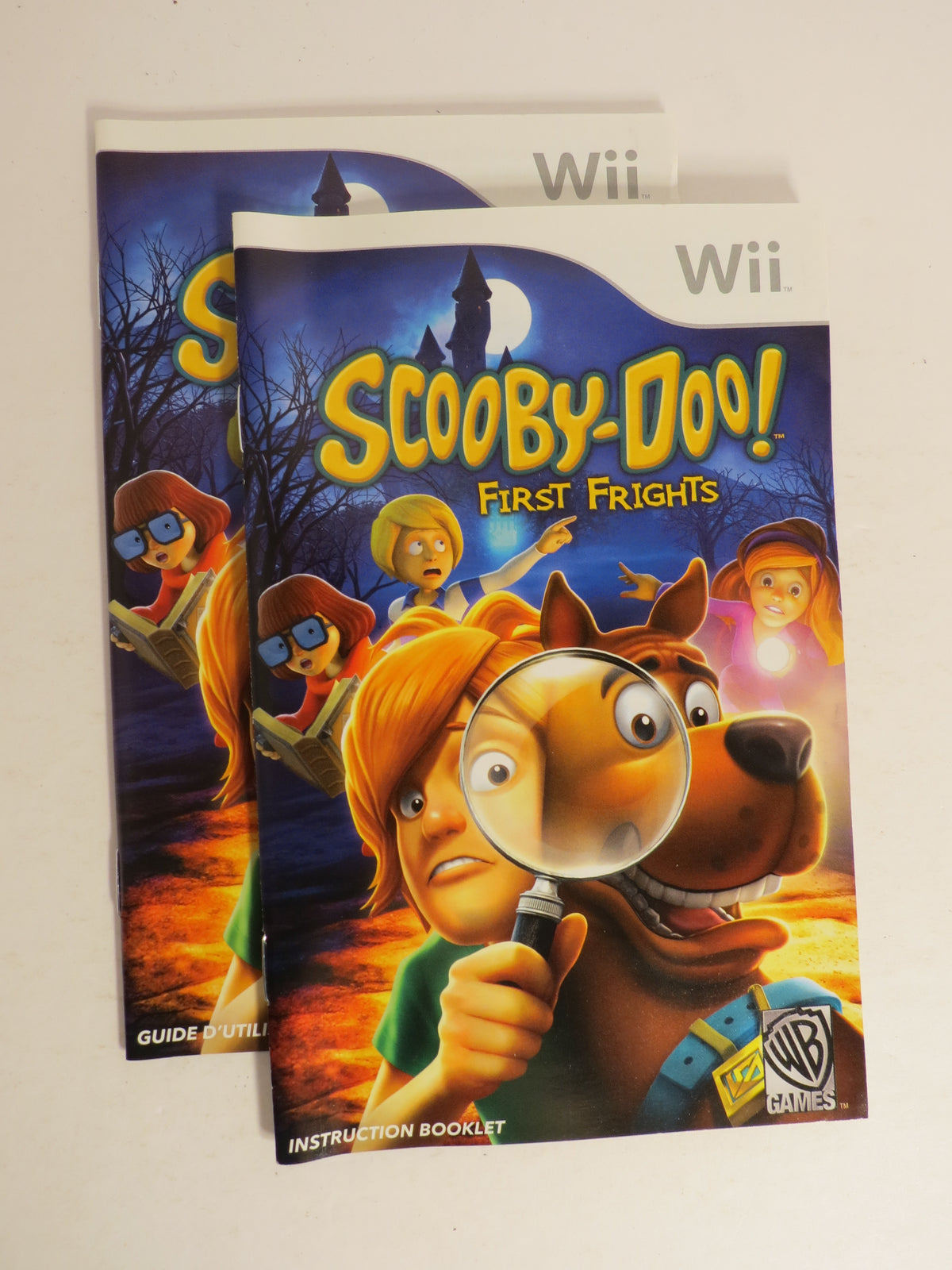 Scooby-Doo! First Frights Nintendo Wii Game CIB