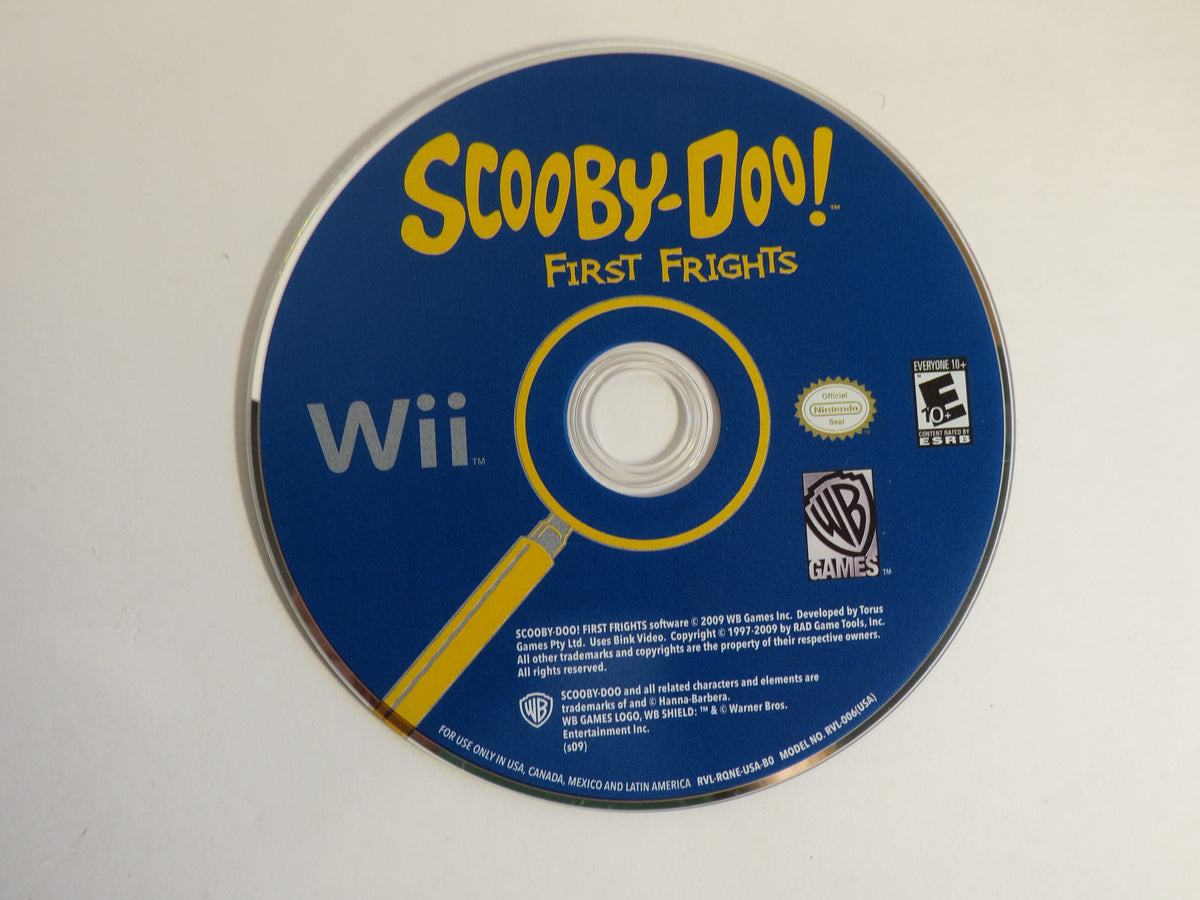 Scooby-Doo! First Frights Nintendo Wii Game CIB