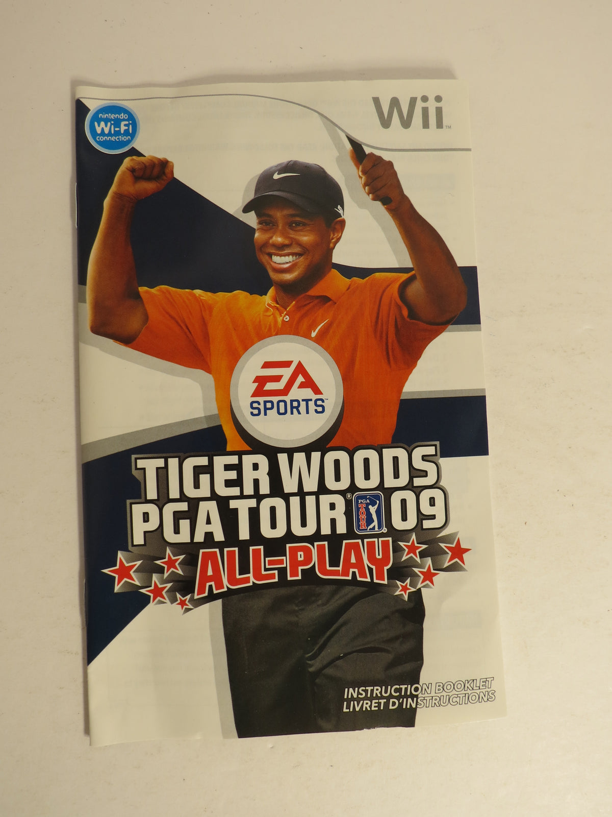 Tiger Woods PGA Tour 09 All-Play Nintendo Wii Game CIB