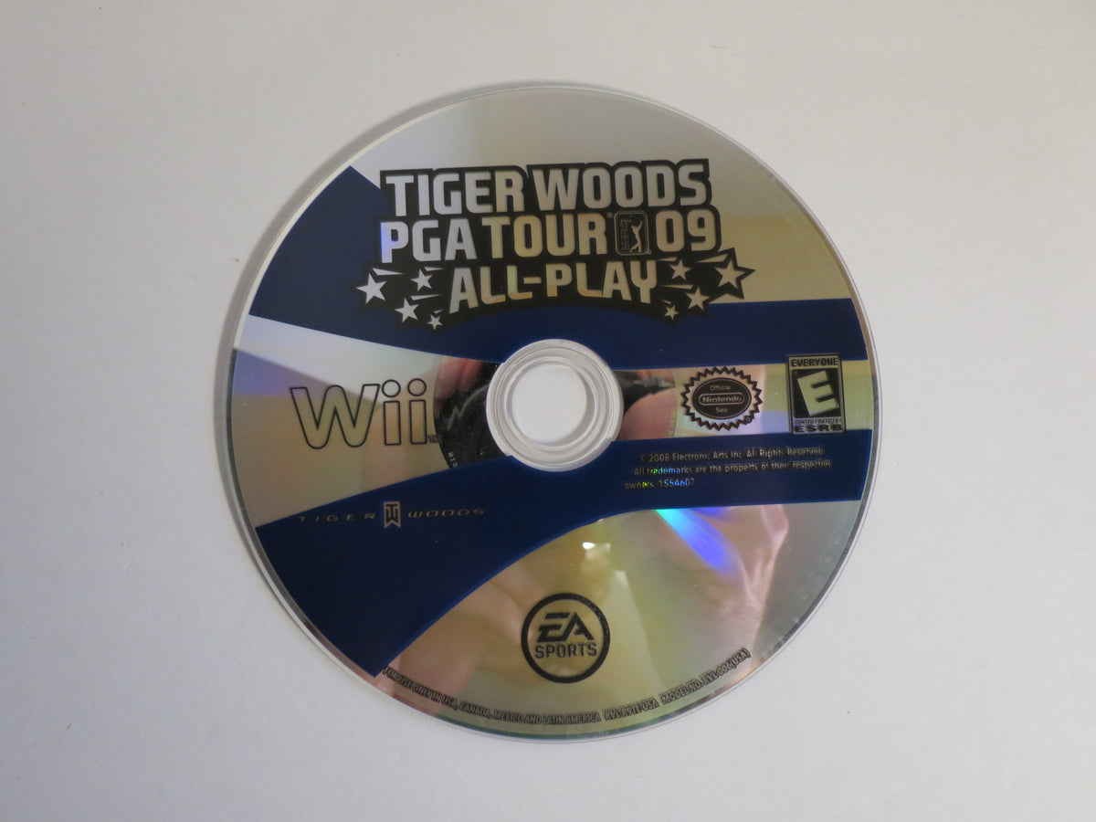Tiger Woods PGA Tour 09 All-Play Nintendo Wii Game CIB