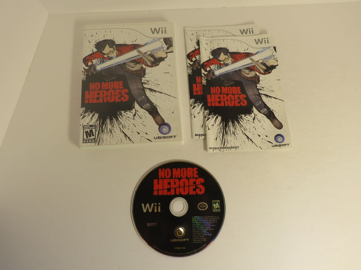 No More Heroes Nintendo Wii Game CIB