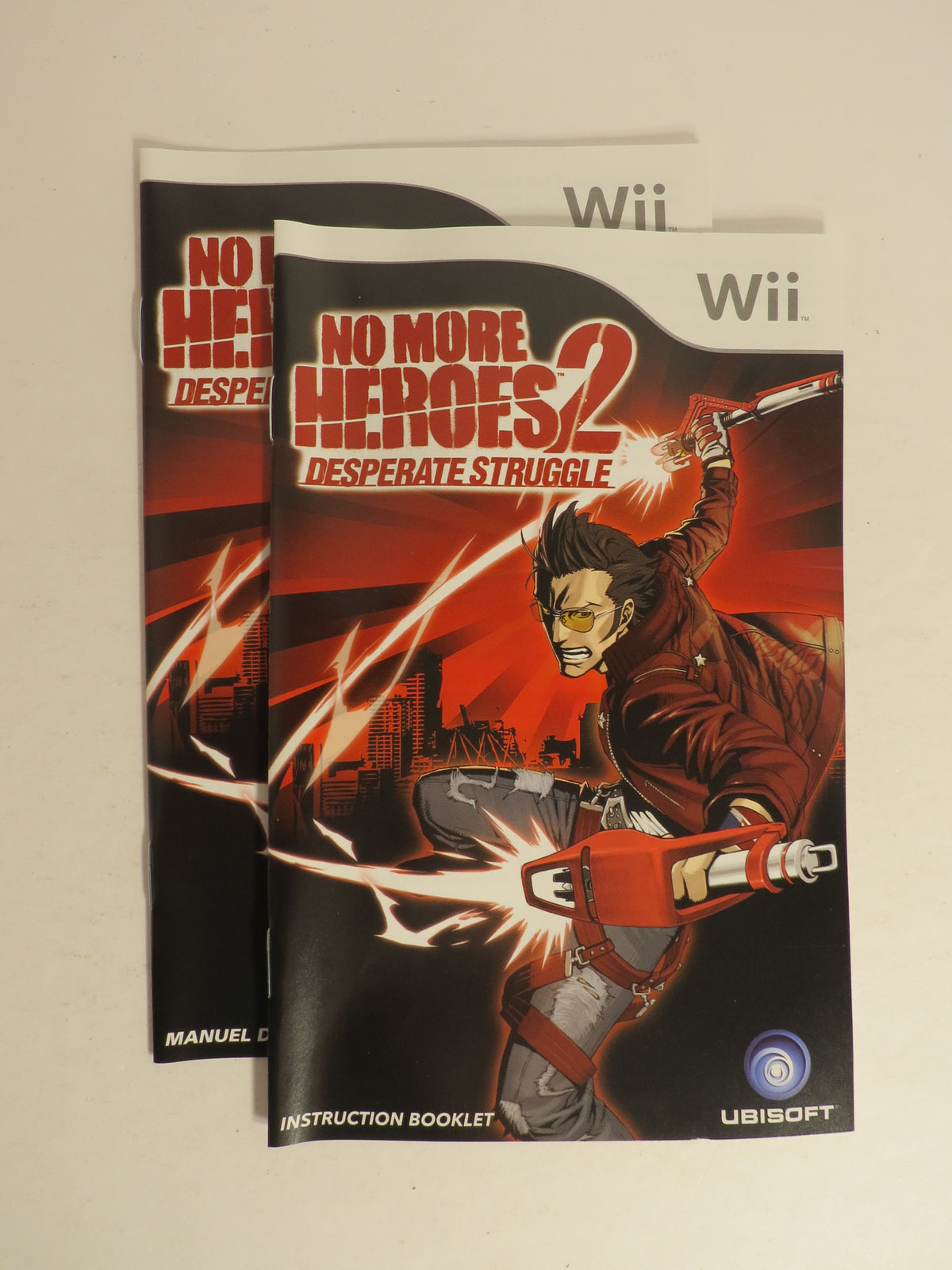 No More Heroes 2: Desperate Struggle Nintendo Wii Game CIB