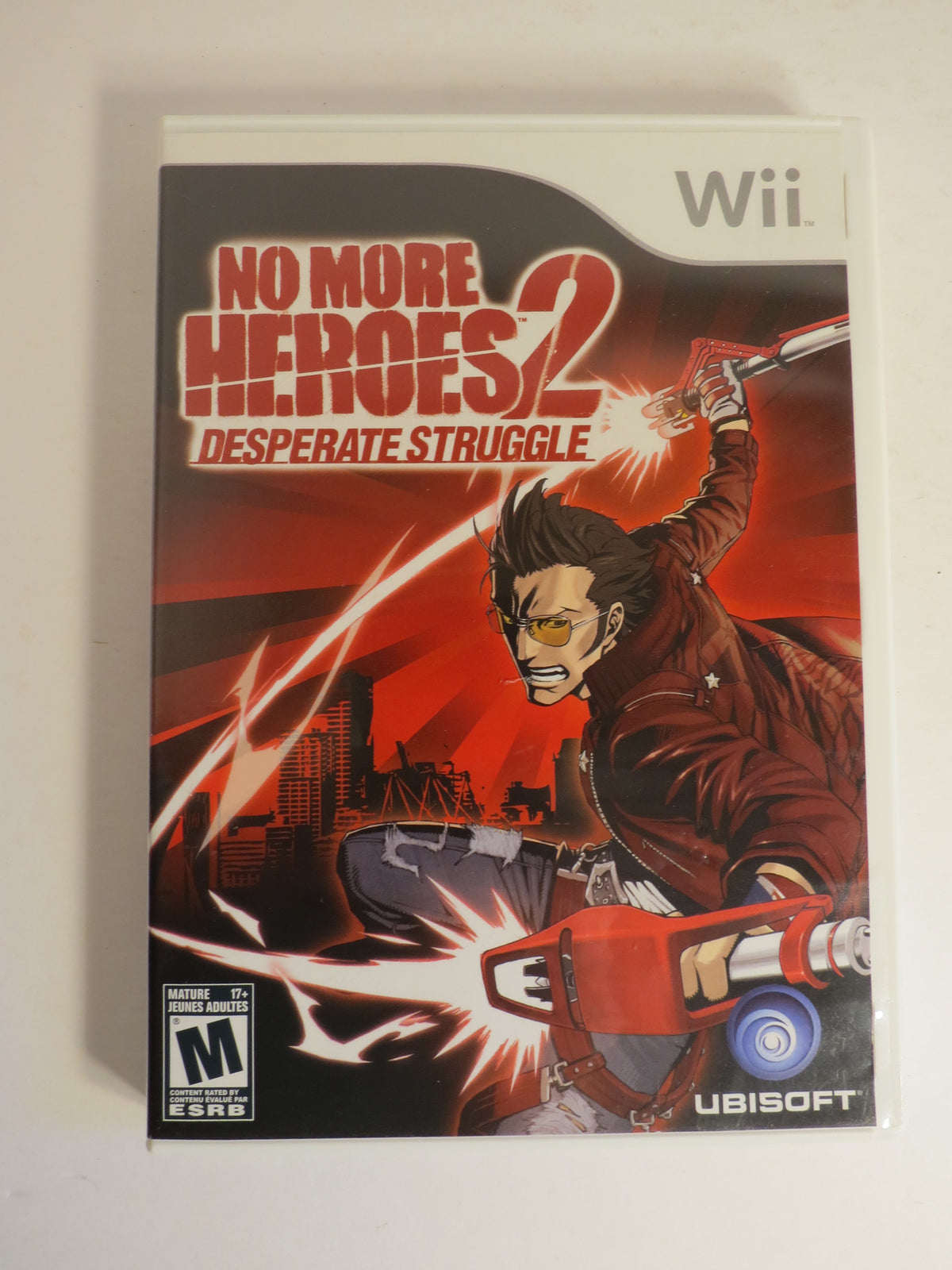 No More Heroes 2: Desperate Struggle Nintendo Wii Game CIB