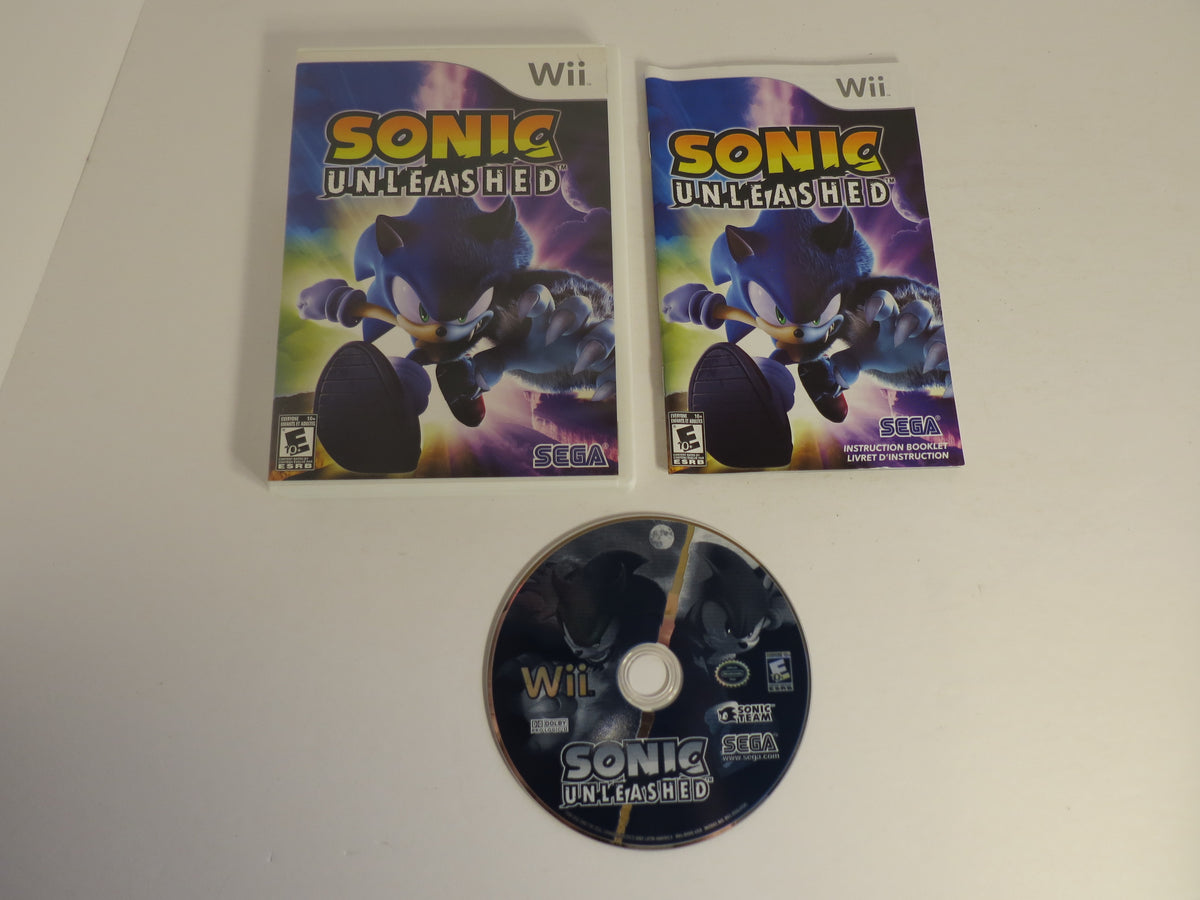 Sonic Unleashed Nintendo Wii Game CIB
