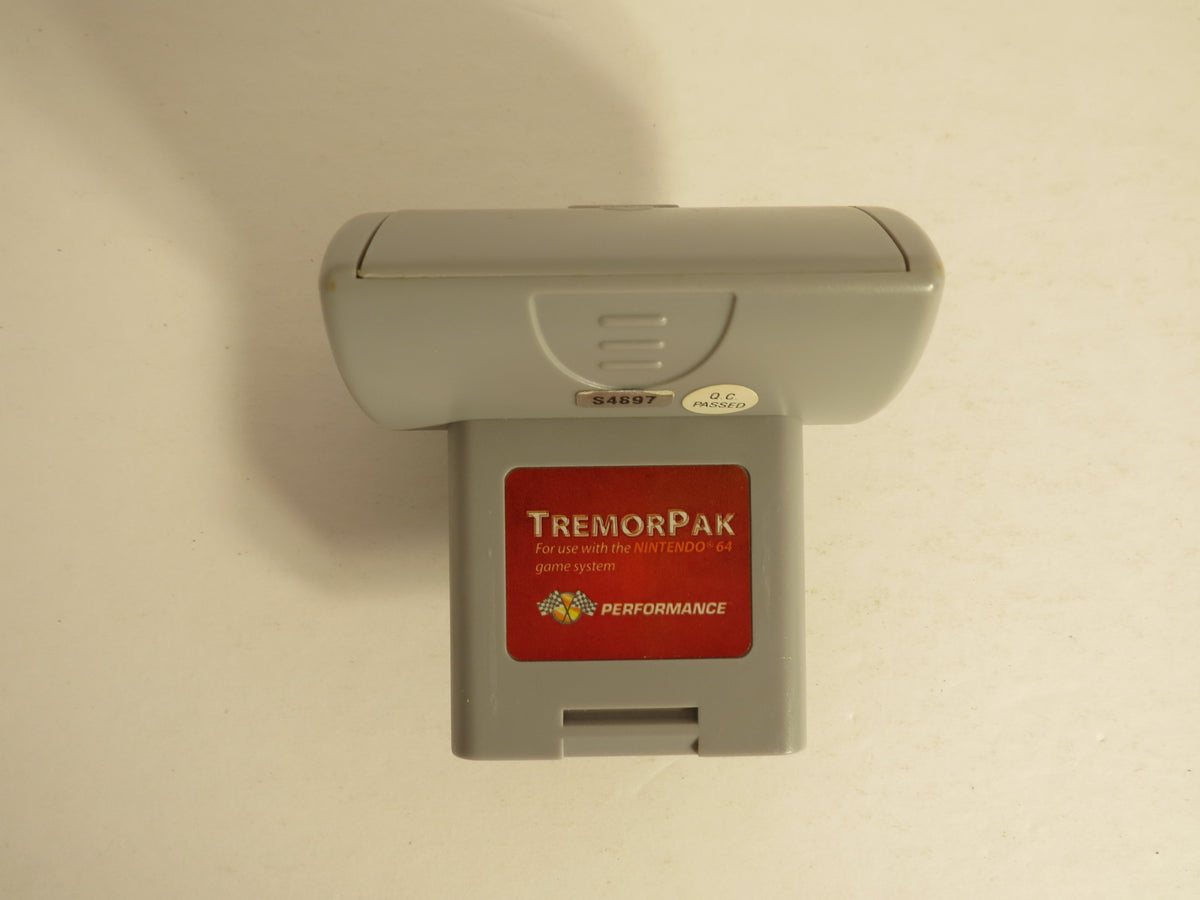 Performance Tremor Pak Nintendo 64 N64 Video Game Accessory