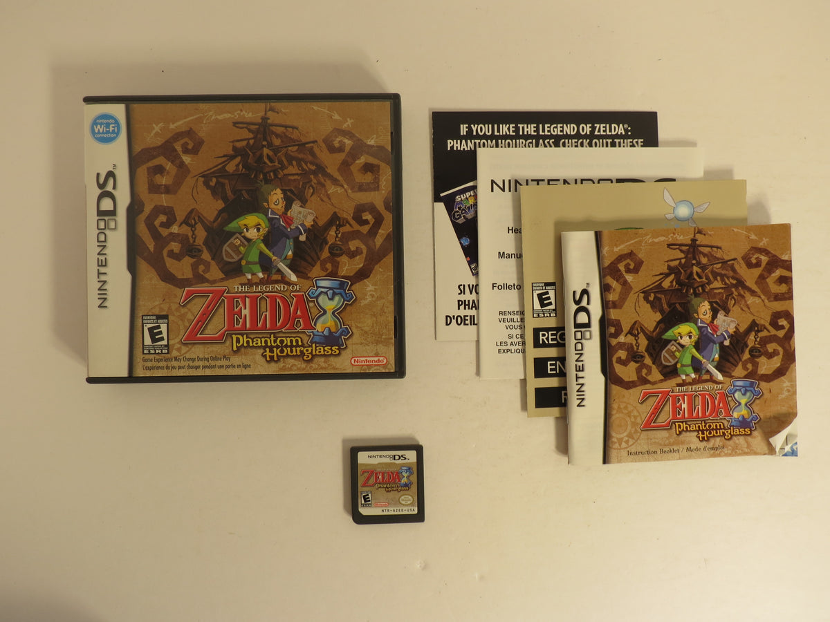 The Legend of Zelda Phantom Hourglass Nintendo DS Game CIB