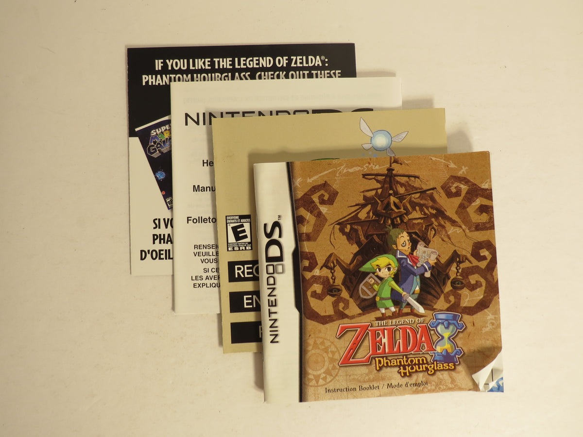 The Legend of Zelda Phantom Hourglass Nintendo DS Game CIB