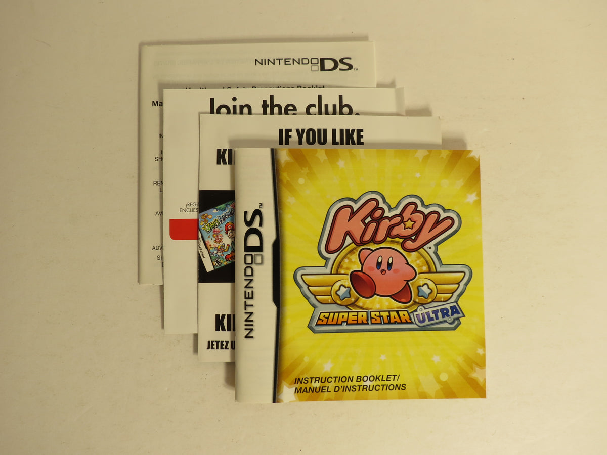 Kirby Super Star Ultra Nintendo DS Game CIB