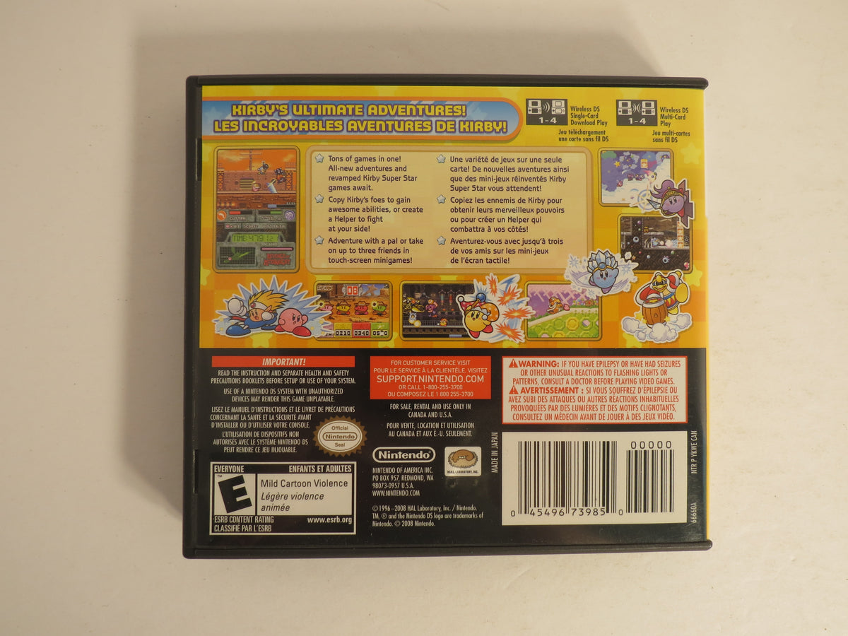 Kirby Super Star Ultra Nintendo DS Game CIB