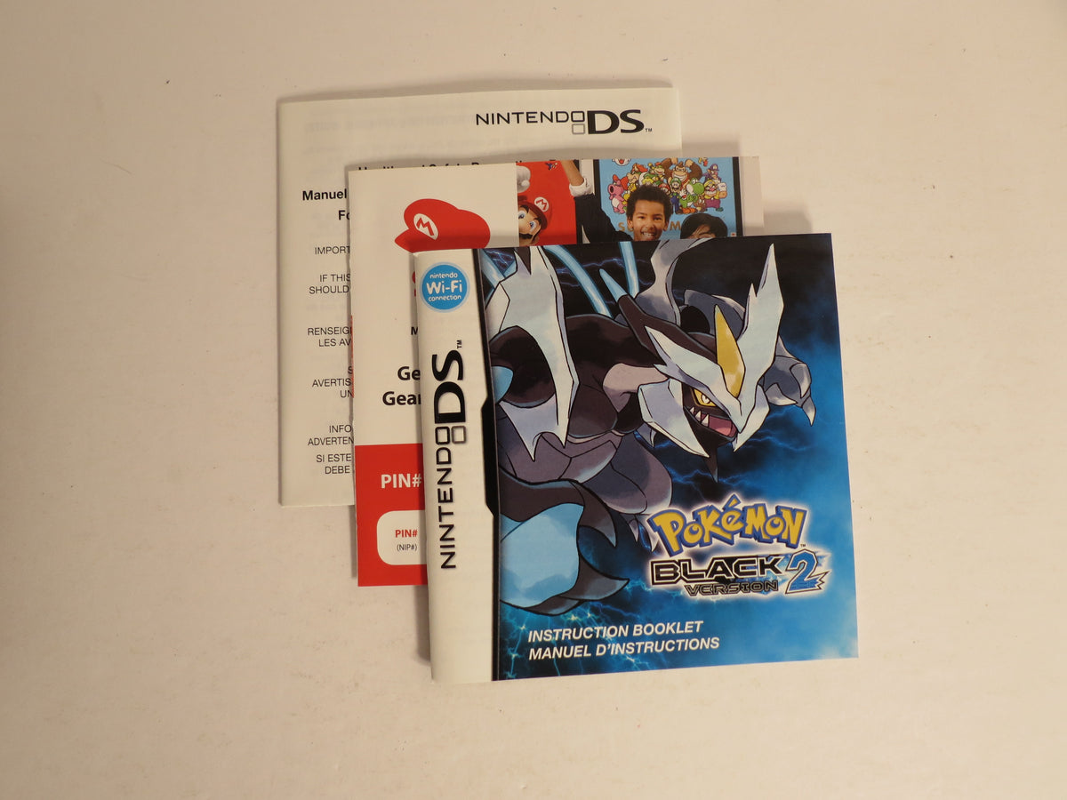 Pokemon Black Version 2 Nintendo DS Game CIB