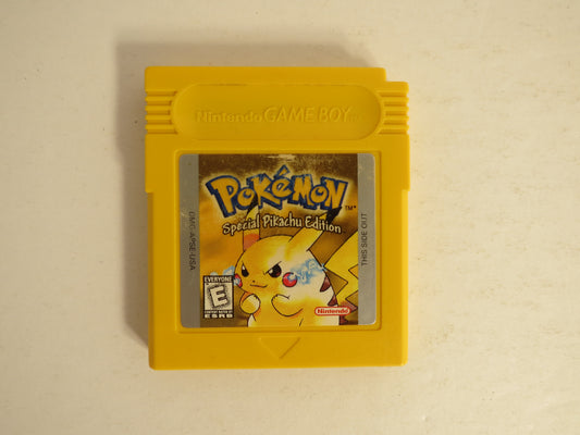 Pokemon Yellow Nintendo Gameboy Game New Battery