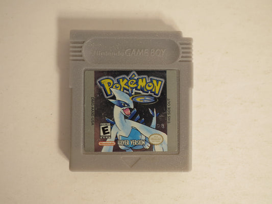 Pokemon Silver Nintendo Gameboy Color Game New Battery