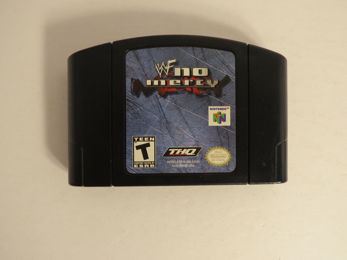 WWF No Mercy Nintendo 64 Game N64