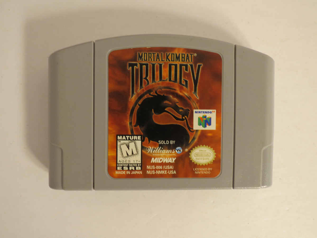 Mortal Kombat Trilogy Nintendo 64 Game N64
