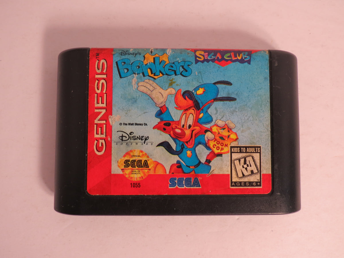 Bonkers Sega Genesis Game