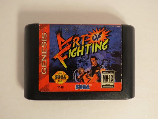 Art of Fighting Sega Genesis Game