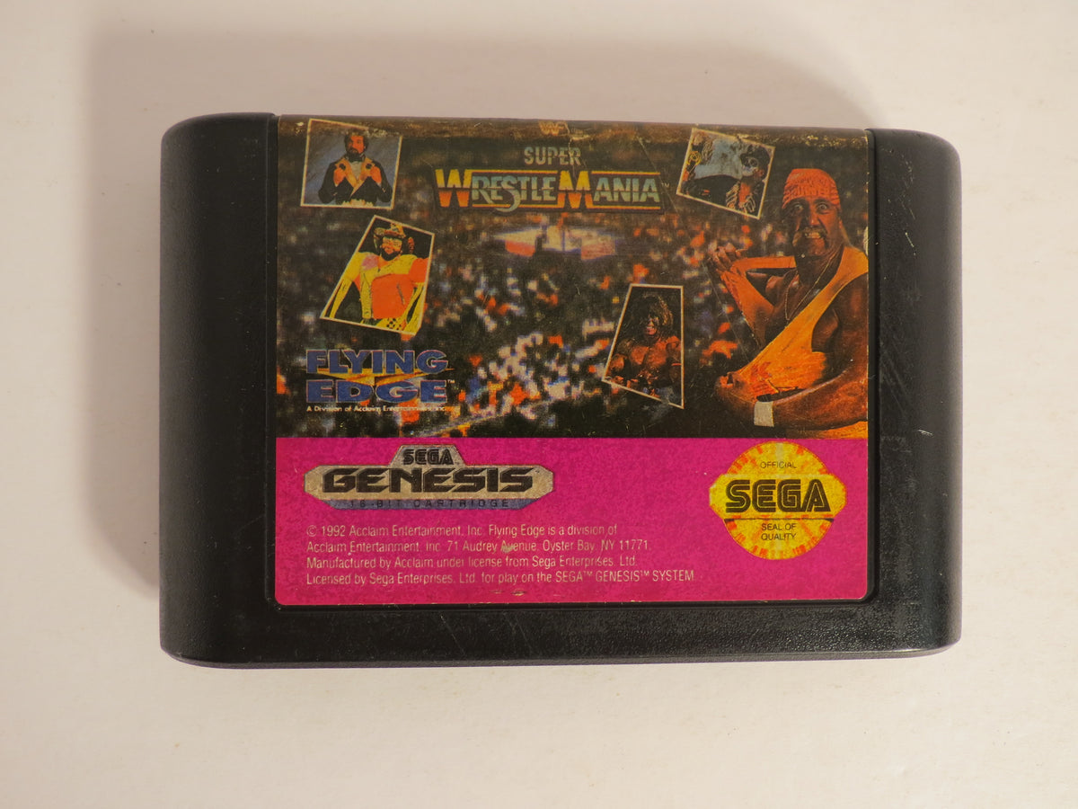 WWF Super Wrestlemania Sega Genesis Game