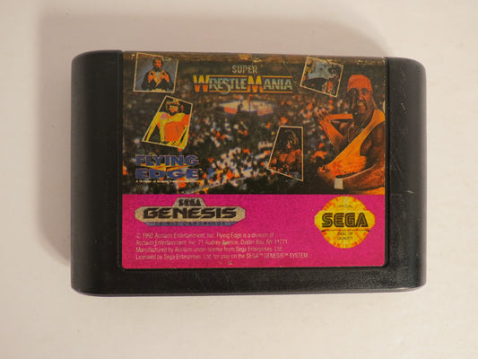 WWF Super Wrestlemania Sega Genesis Game
