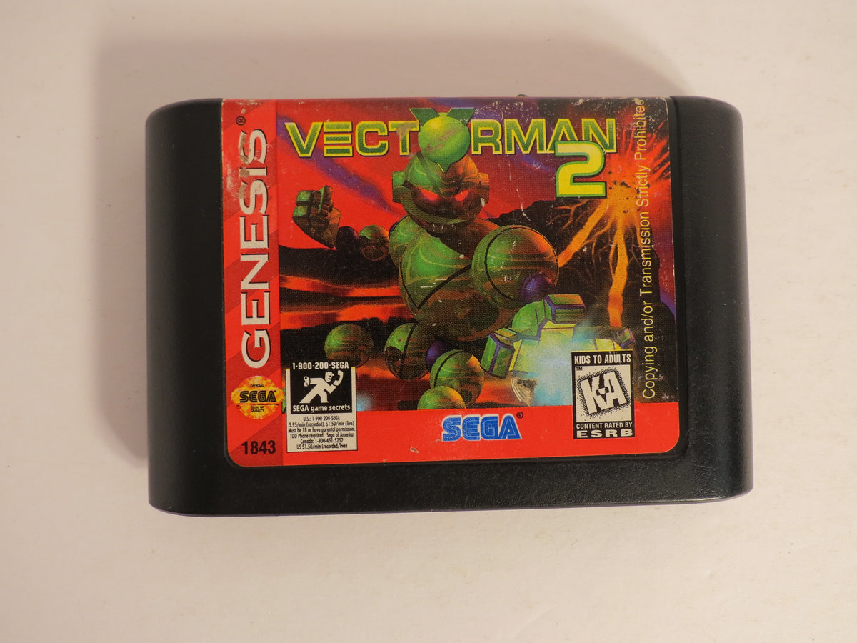 Vectorman 2 Sega Genesis Game
