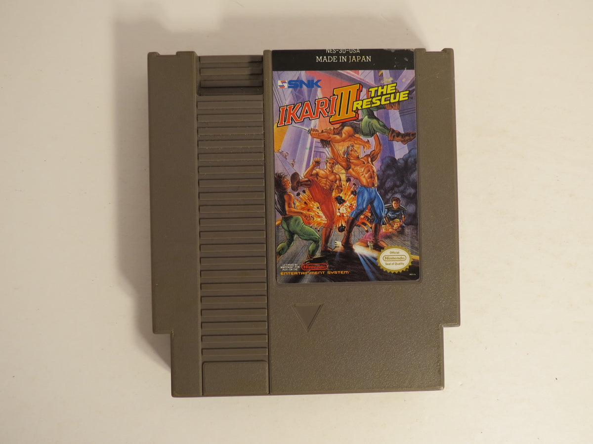 Ikari Warriors III The Rescue Nintendo NES Game