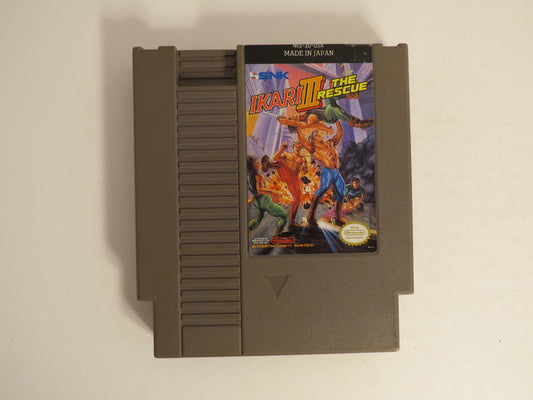 Ikari Warriors III The Rescue Nintendo NES Game