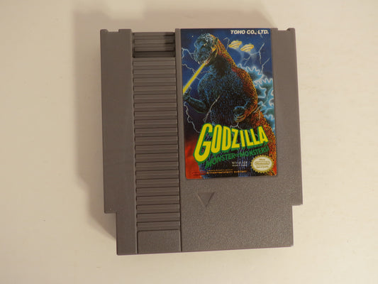 Godzilla Monster of Monsters Nintendo NES Game