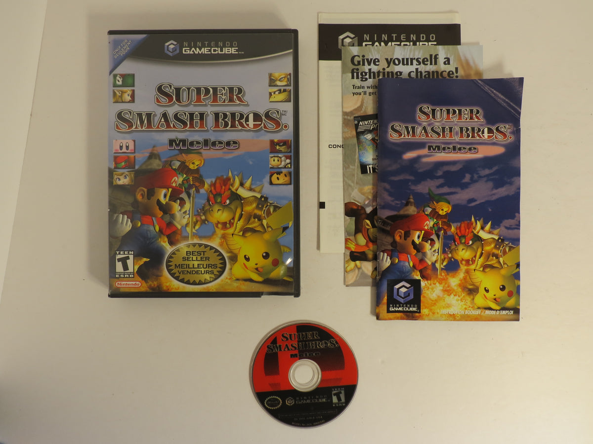 Super Smash Bros. Melee Best Seller Nintendo Gamecube Game CIB