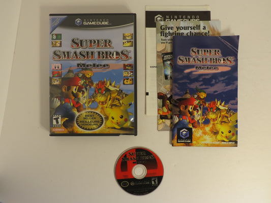 Super Smash Bros. Melee Best Seller Nintendo Gamecube Game CIB