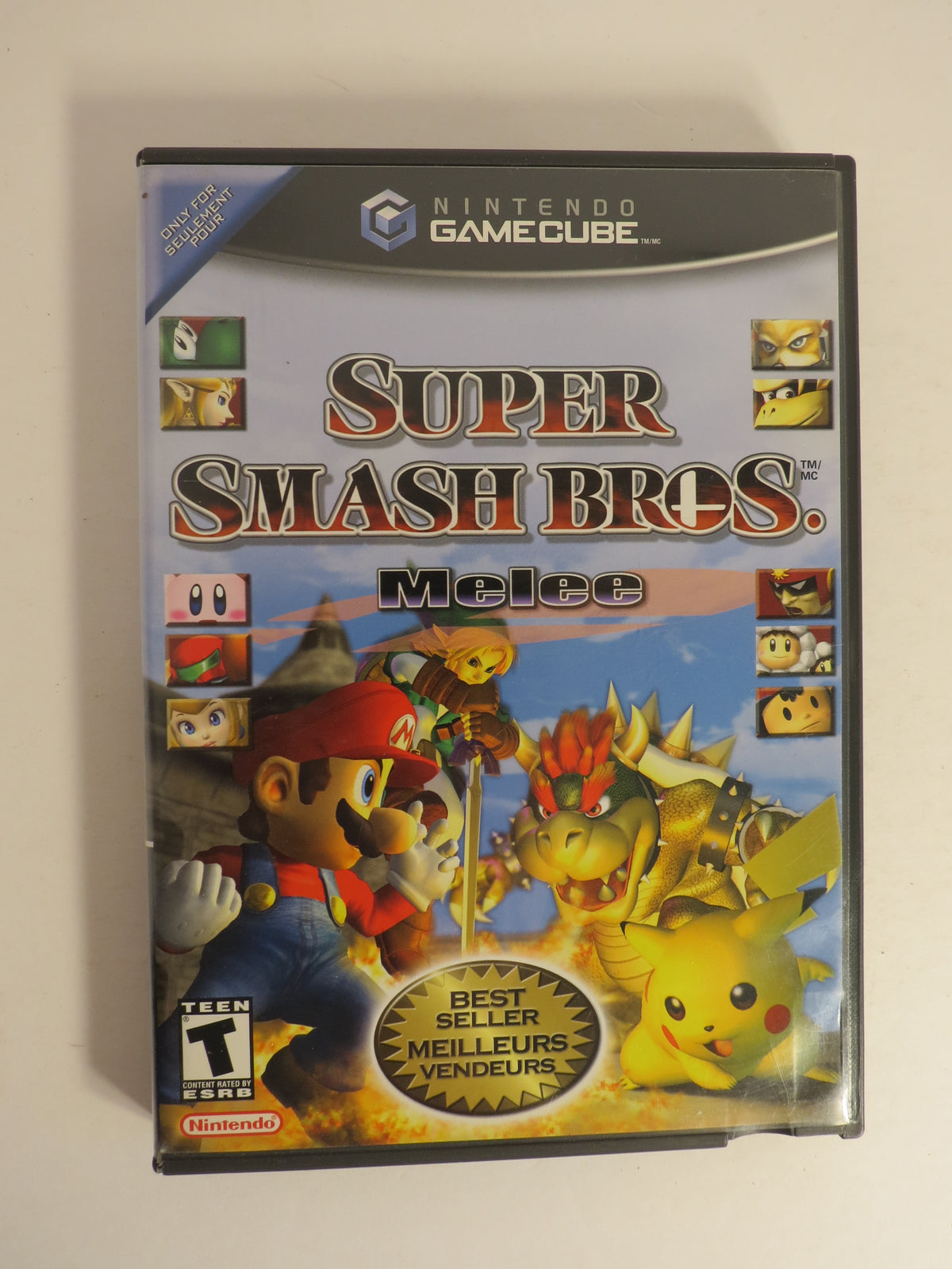 Super Smash Bros. Melee Best Seller Nintendo Gamecube Game CIB