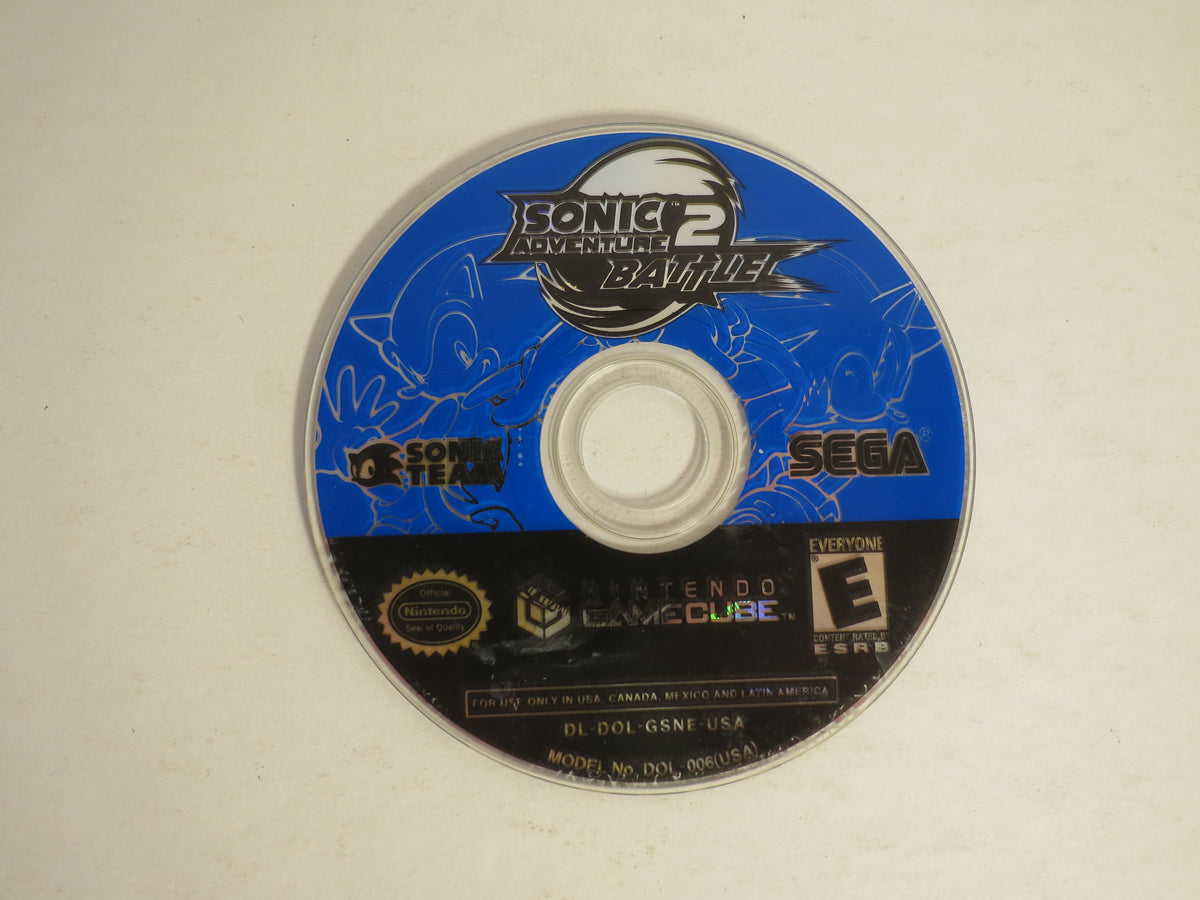 Sonic Adventure 2 Battle Player's Choice Nintendo Gamecube Game CB