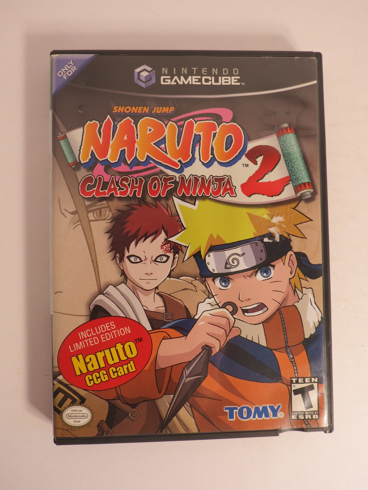 Naruto Clash of Ninja 2 Nintendo Gamecube Game CIB