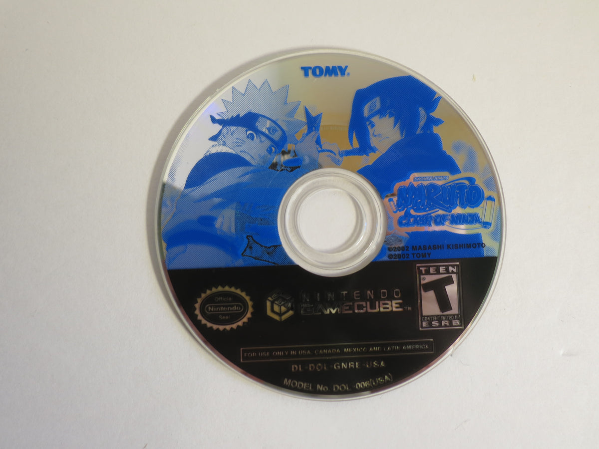 Naruto Clash of Ninja Nintendo Gamecube Game CIB