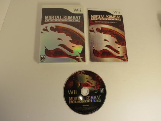 Mortal Kombat Armageddon Nintendo Wii Game CIB