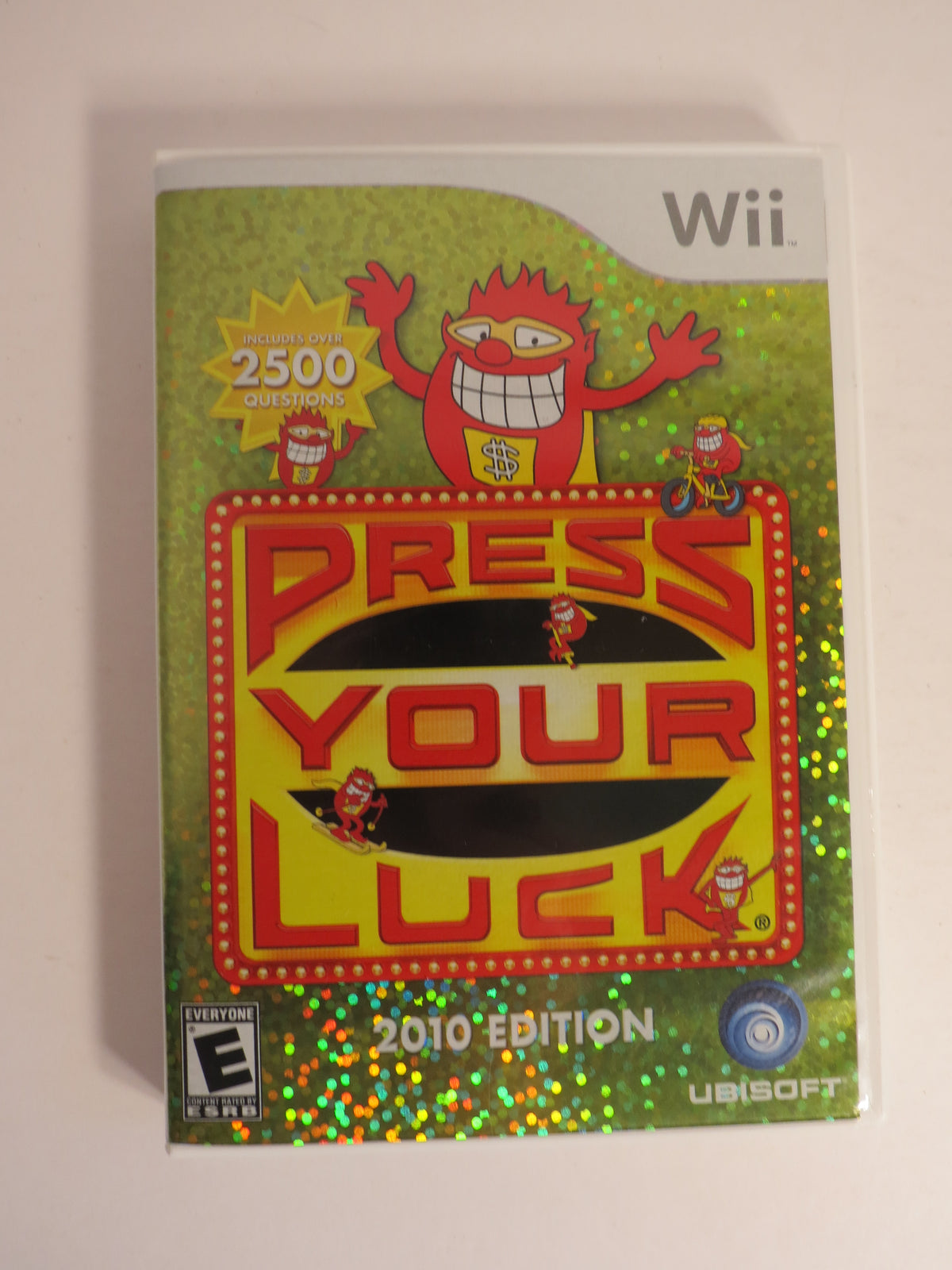 Press Your Luck 2010 Edition Nintendo Wii Game CIB