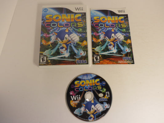 Sonic Colors Nintendo Wii Game CIB