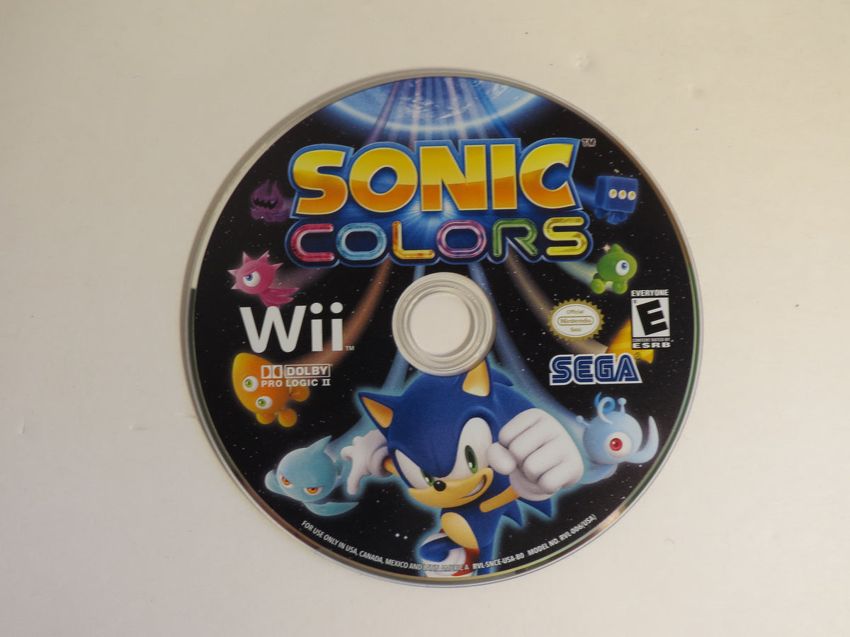 Sonic Colors Nintendo Wii Game CIB